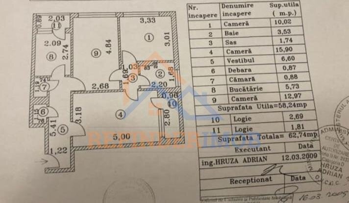 Eroii Revolutiei, apartament 3 camere